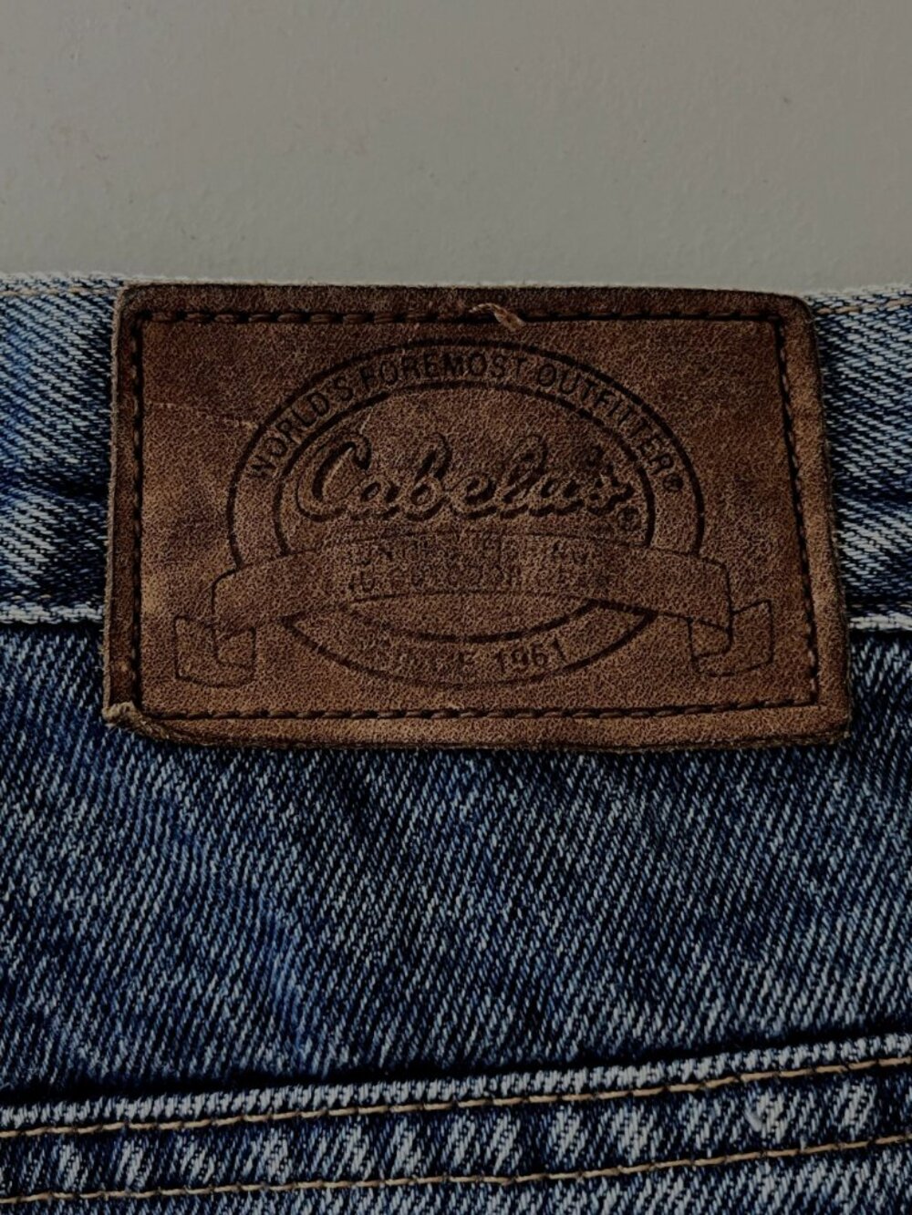 Vintage Cabelas Denim Blue Jeans Women's Size 10 Regular READ - Picture 4 of 7